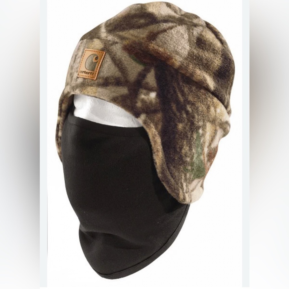 Carhartt-Balaclava Men’s one size fits most camo/black warm cap. New w/o tags! - Picture 11 of 11